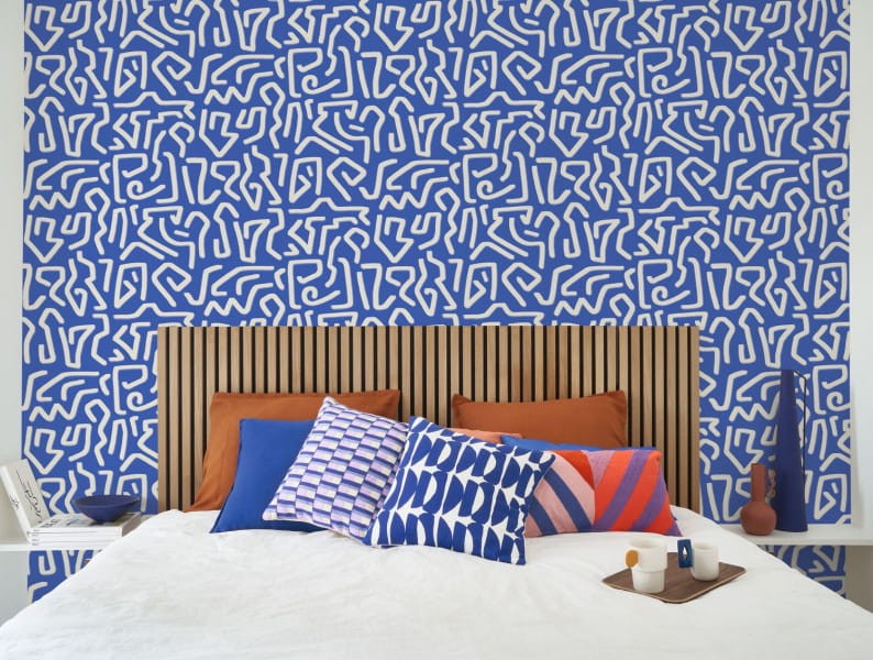 Casadeco 89357337 Milano Sixties Symbol - tapeta z motywem symboli