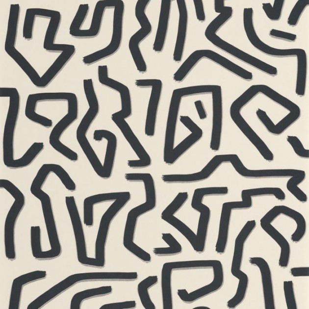 Casadeco 89350990 Milano Sixties Symbol - tapeta z motywem symboli