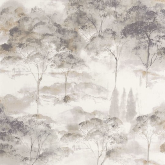 Casadeco 89552387 Riverside 4 Sila - tapeta z motywem drzew