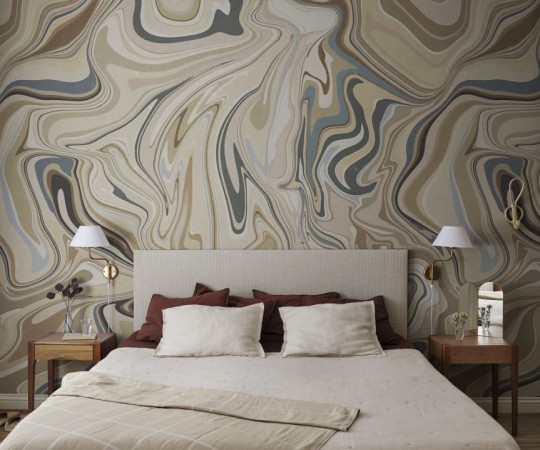 Sandberg S10348 Mons Klint Klint Clay - mural imitujący warstwy skał