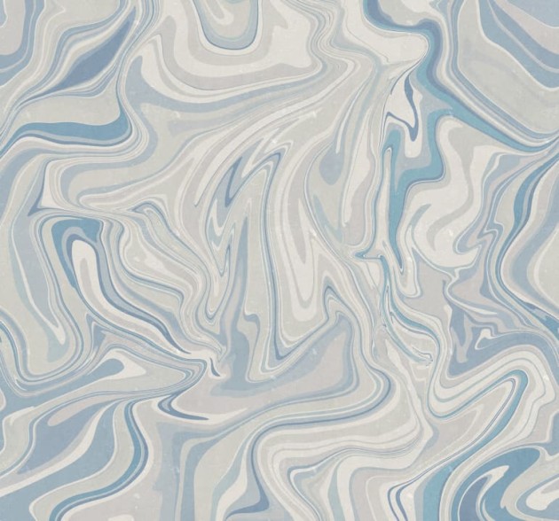 Sandberg S10350 Mons Klint Klint Misty Blue - mural imitujący warstwy skał