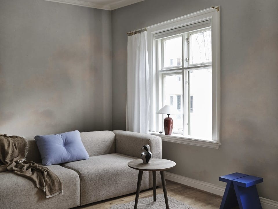 Sandberg S10347 Mons Klint Moln Misty Blue - mural niebo