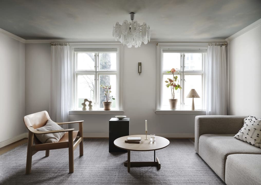 Sandberg S10367 Mons Klint Moln Ceiling Light Blue - mural niebo