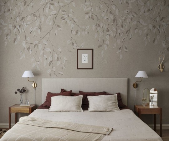 Sandberg S10355 Mons Klint Liselund Hazel - mural gałęzie buku