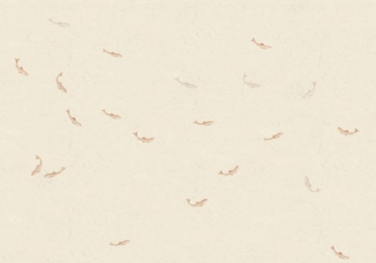 Sandberg S10354 Mons Klint Hav Terracotta - mural rybki