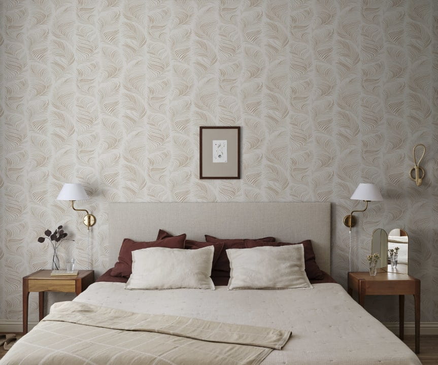 Sandberg S10337 Mons Klint Grace Beige - tapeta w pióra