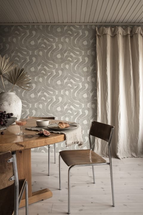 Sandberg 805-01 Mons Klint Zen White - tapeta piasek