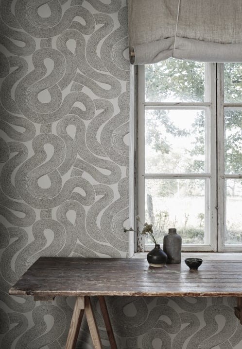 Sandberg 805-01 Mons Klint Zen White - tapeta piasek