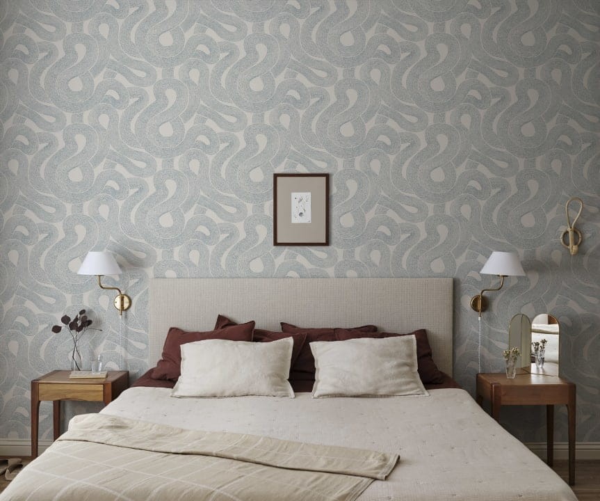 Sandberg S10330 Mons Klint Zen Indigo Blue - tapeta piasek