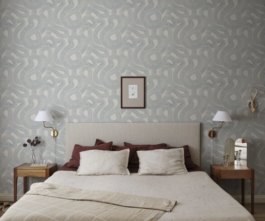 Sandberg S10330 Mons Klint Zen Indigo Blue - tapeta piasek