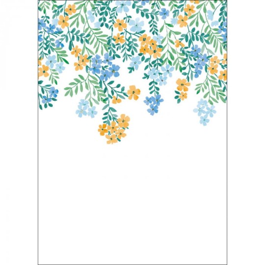 Caselio 104636303 Pimp My Wall Flowerfalls M - mural w kwiaty
