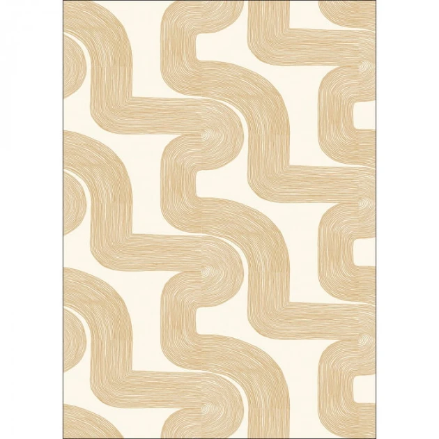 Caselio 104771003 Pimp My Wall Curving Lines M - mural geometryczny