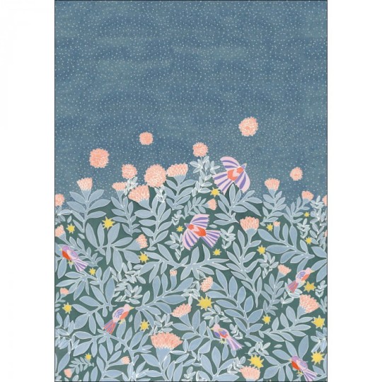 Caselio 104836504 Pimp My Wall Birds Heaven L - mural ptaki i niebo