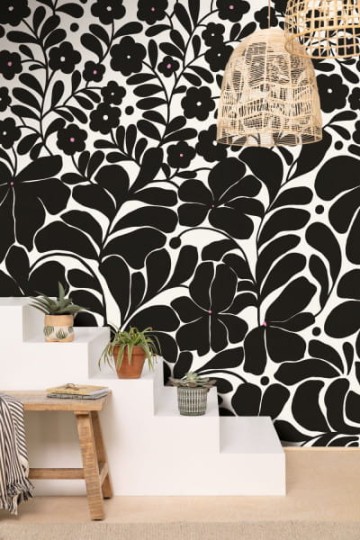 Caselio 104849003 Pimp My Wall Blooming M - mural w kwiaty