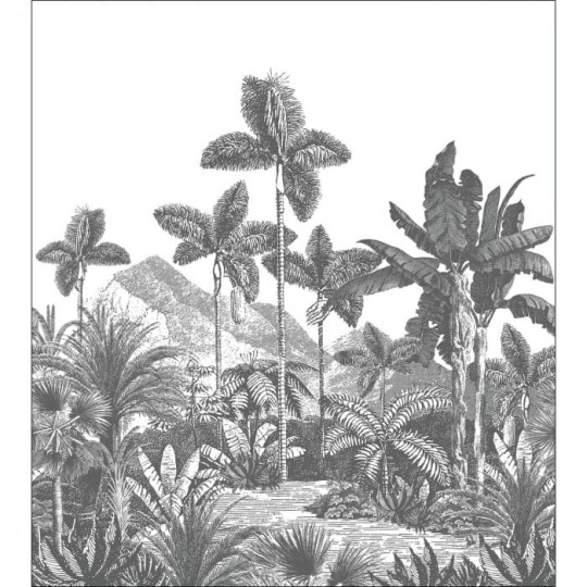 Caselio 104869501 Pimp My Wall Exotic Idyllic M - mural egzotyczny