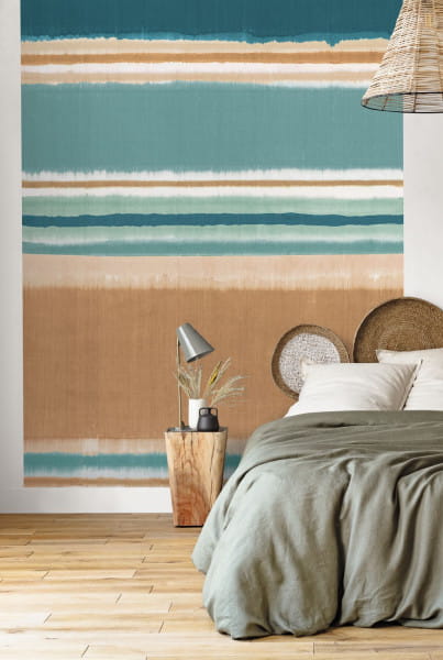 Caselio 104876703 Pimp My Wall Lovely Tie Dye M - mural w kolorowe pasy