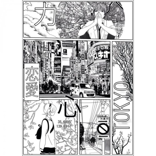 Caselio 105219004 Pimp My Wall Manga World L - mural komiksowy