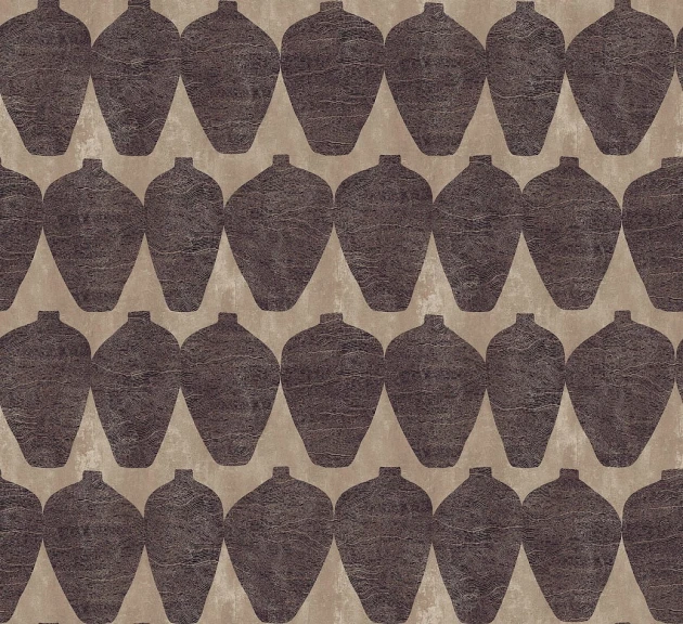 Khroma TER204 Terra Hemia Clay - tapeta z motywem geometrycznych kształtów