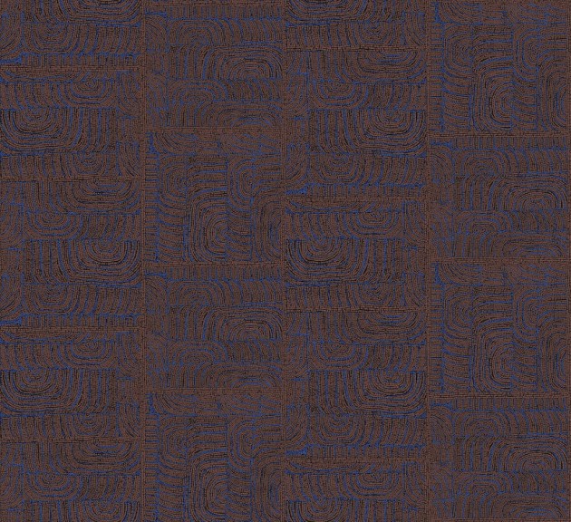 Khroma TER505 Terra Tehani Indigo - tapeta z motywem tuneli