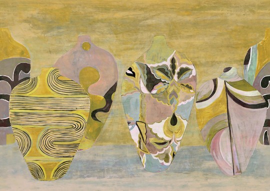 Khroma DG4HIV1013 Terra Hiva Sahara 260 cm - mural z motywem abstrakcyjnego krajobrazu