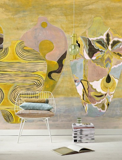 Khroma DG4HIV1012 Terra Hiva Sahara 300 cm - mural z motywem abstrakcyjnego krajobrazu