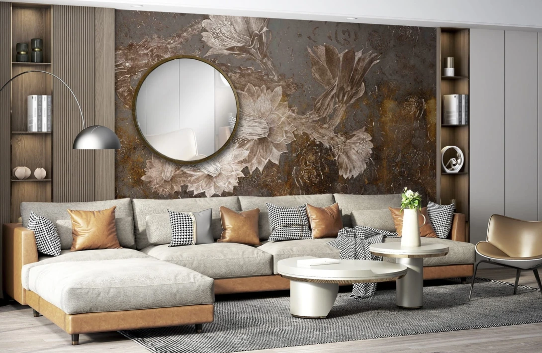 Dekorami Bloom 3 - mural w kwiaty