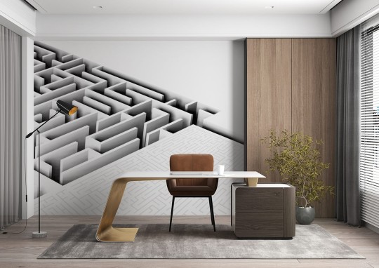 Dekorami Maze 1 - mural labirynt
