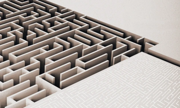 Dekorami Maze 2 - mural labirynt