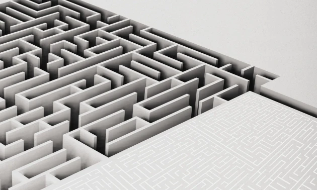 Dekorami Maze 3 - mural labirynt