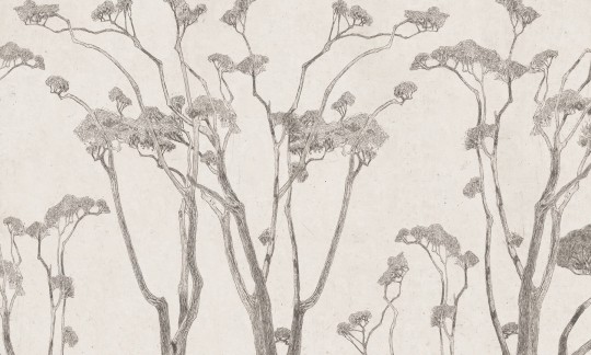 Dekorami Taman Sari 2 - mural roślinny