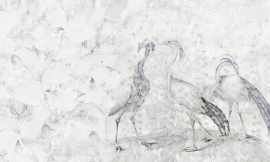 Dekorami Aironi 3 - mural w ptaki