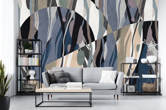 Dekorami Mingle 2 - mural geometryczny