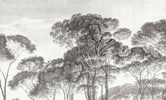 Dekorami Pino Day 2 - mural drzewa