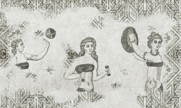 Dekorami Romania 2 - mural antyczny