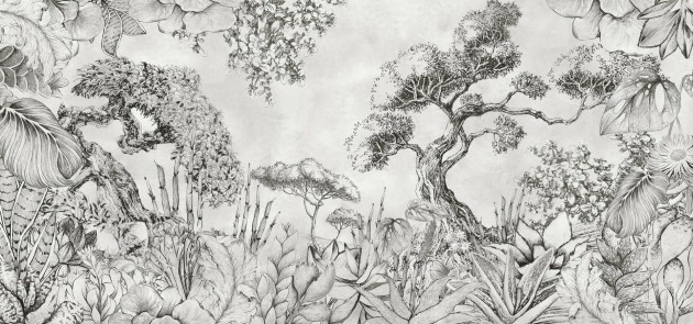 Dekorami Sarawak 1L - mural leśny