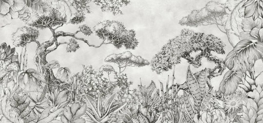 Dekorami Sarawak 2L - mural leśny