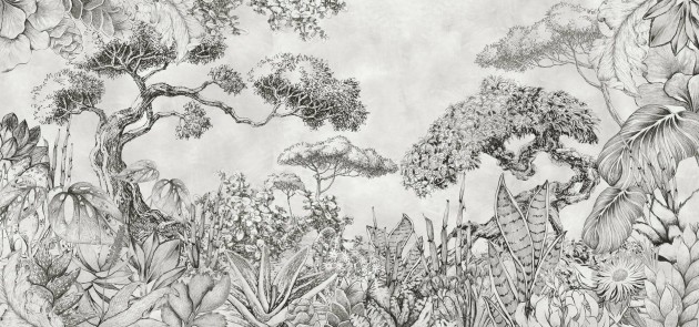 Dekorami Sarawak 2L - mural leśny