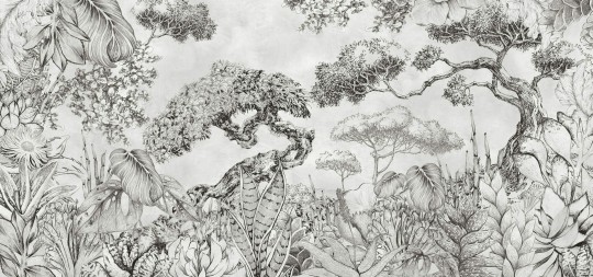 Dekorami Sarawak 3L - mural leśny