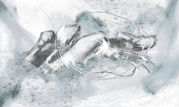 Dekorami Splash&Go 8 - mural abstrakcyjny