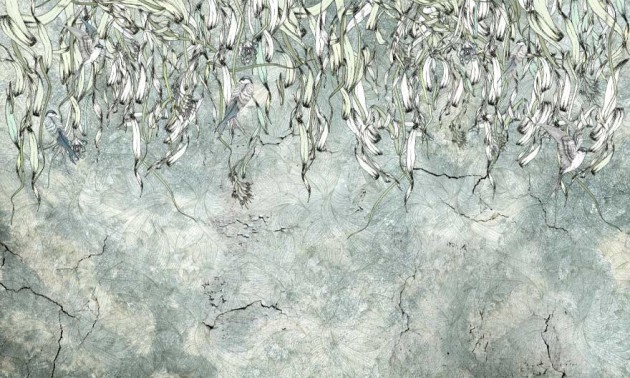 Mural Wonderwall Fleur Scharme 35 0742 08 FLORENS