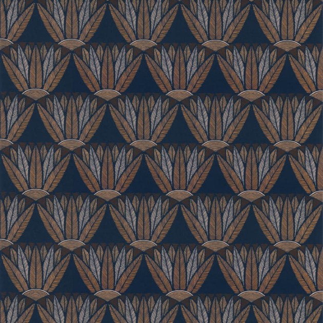 Casamance 76161936 Bord Du Nil Castalia - tapeta z motywem pióropuszy