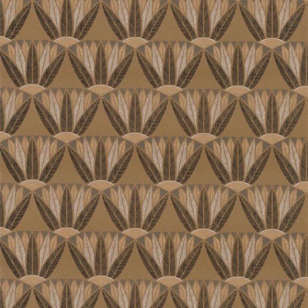 Casamance 76161834 Bord Du Nil Castalia - tapeta z motywem pióropuszy