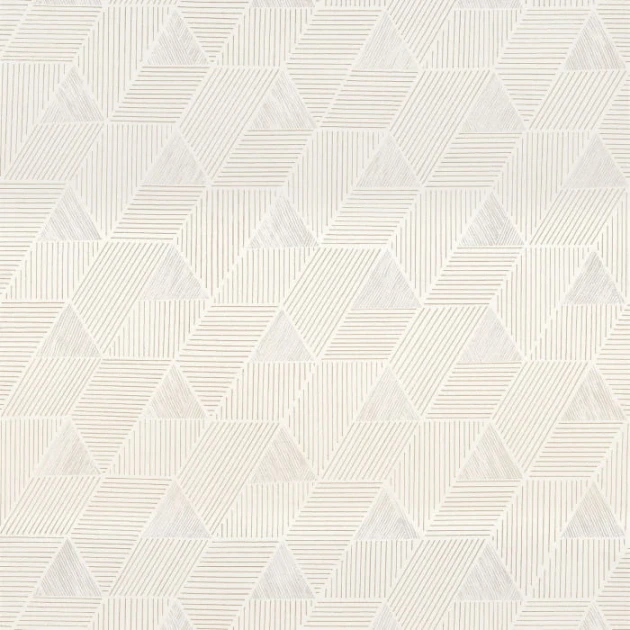 Casamance 76172242 Bord Du Nil Meroe - tapeta z motywem geometrycznych linii i kształtów