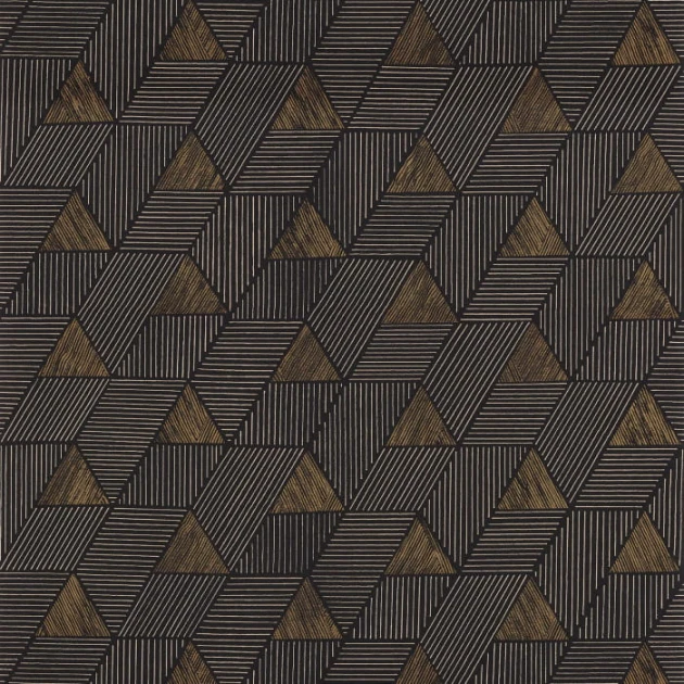 Casamance 76172650 Bord Du Nil Meroe - tapeta z motywem geometrycznych linii i kształtów