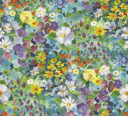 Rebel Walls R18658 Cottage Cool Vintage Summer Field Happy - mural z motywem kwiatów