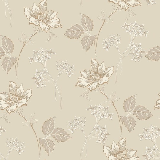 Boras Tapeter 5504 Swedish Grace Valborg - tapeta w kwiaty