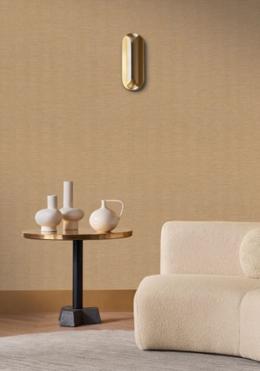 Casamance 75072244 Texture Cerame Platinum - tapeta z motywem pionowych prążków
