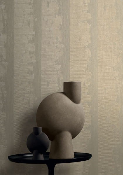 Casamance 76102446 Texture Cerame Nerikomi - tapeta imitująca wygląd starych ścian z metalizującymi refleksami