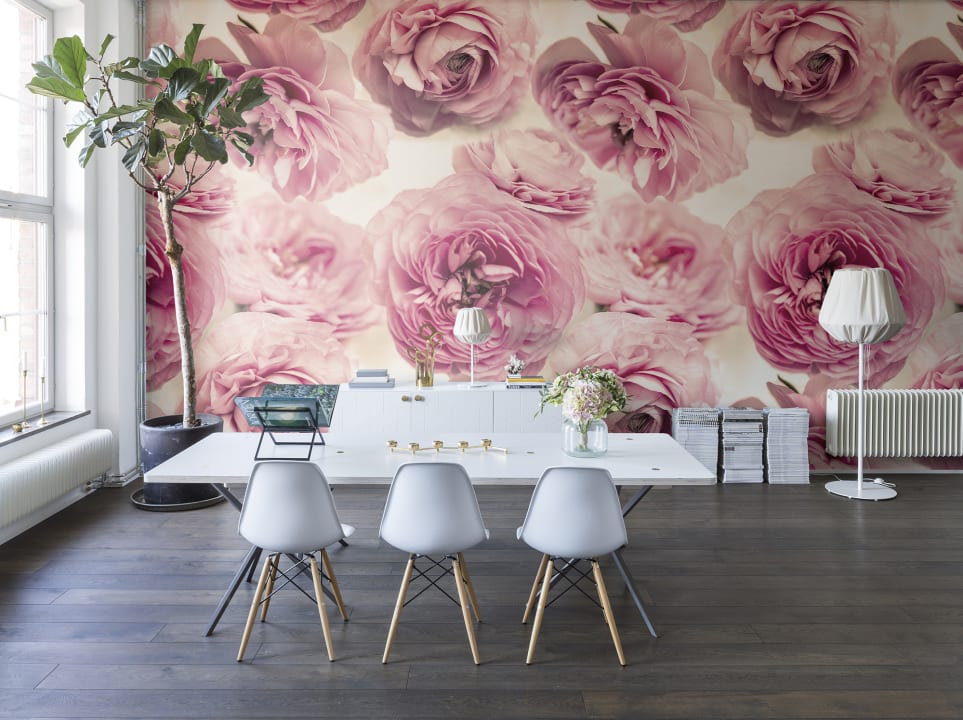 Rebel Walls R13091 Bouquet Summer Wind - mural róże