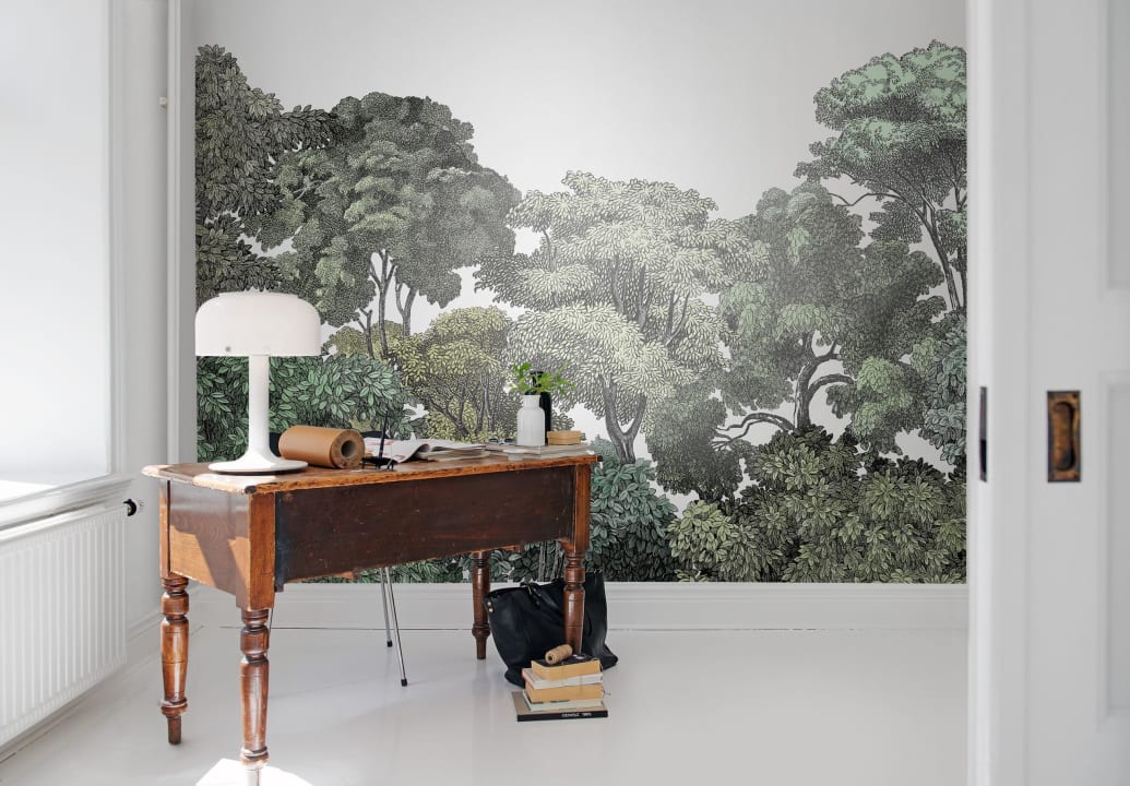 Rebel Walls R13051 Greenhouse Bellewood - mural leśny